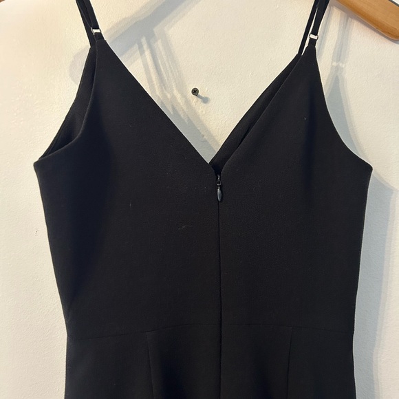 Dress The Population SZ XXS Black Spaghetti Strap Dress Fit & Flare - Picture 2 of 7